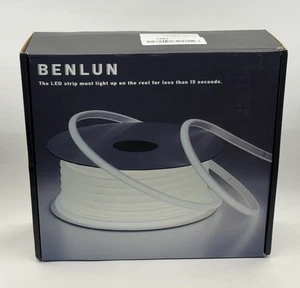 AC 110 V COB LED Streifen Licht Außen Wasserdicht 65 Fuß 4000 K Weiß Superhell - Bild 1 von 8