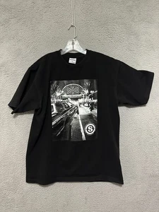 Camicia uomo Streetwise taglia XL grafica nera manica corta cotone adulto - Foto 1 di 5