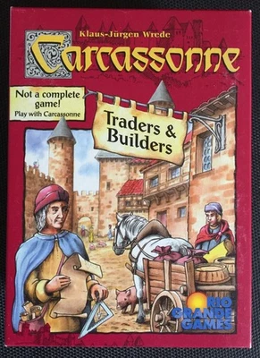 Carcassonne: Traders & Builders Expansion Classic (C1) Edition Rio Grande Games - Image 1 of 4