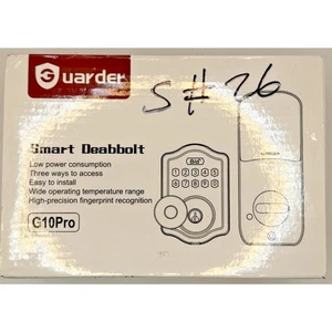 Smart Keyless Entry Türschloss - Silber, New Guarder G10Pro - Bild 1 von 4