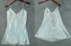 Vintage 90er Victorias Secret weiß Braut Dessous Negligee Perlen Unterkleid Medium - Bild 1 von 20