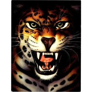 Leanin Tree Greeting Card Happy Birthday "Jaguar" by Carl-W Rohrig - Picture 1 of 3