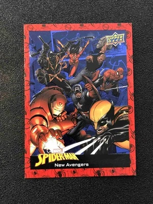  2024 Upper Deck Marvel Spider-Man Retail Blue Foil New Avengers #39 - Image 1 of 2