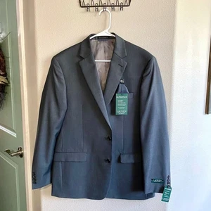 Lauren Ralph Lauren men's gray Ultraflex blazer wool blend men’s size 42R new! - Picture 1 of 6