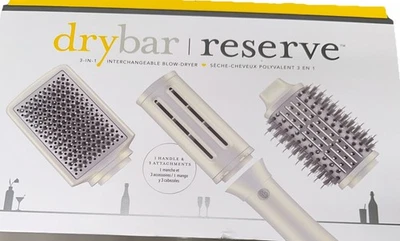 Drybar Reserve Cepillo Secador Intercambiable 3 en 1 Venta al por menor $349 TOTALMENTE NUEVO Foto 1 de 4