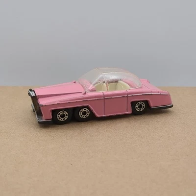 Matchbox Thunderbirds Lady Penelope's Fab 1 Pink Rolls Royce Diecast Car D1 1992 Foto 1 de 3