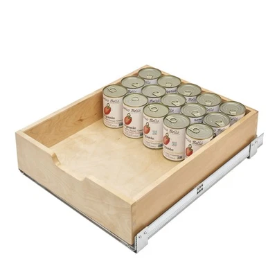 Cajón de gabinete de cocina extraíble Rev-A-Shelf 17,71" con cierre suave, 4WDB-18SC-1 Foto 1 de 4