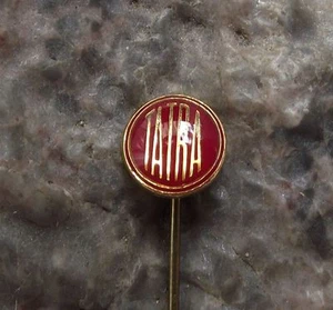 Kleine Tatra Auto & LKW Hersteller Tschechisches Kraftfahrzeug Werbung Logo Pin Abzeichen - Bild 1 von 8
