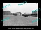 OLD POSTCARD SIZE PHOTO OF FERMOY CORK IRELAND VIEW OF MILITARY BARRACKS c1900