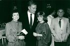 Charlton Heston Along With His Wife And Daughte... - Vintage Photograph 715264