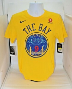 Golden State Warriors Yellow NBA Shirts 