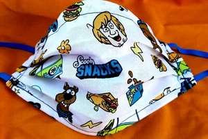 Scooby doo Mask White VERY LIGHTWEIGHT Elastic Ear Bands Adult Size - Picture 1 of 4