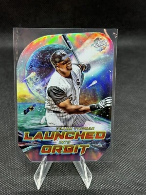 2023 Topps Chrome Cosmic Frank Thomas Launched Into Orbit White Sox Insert SP - Image 1 of 2