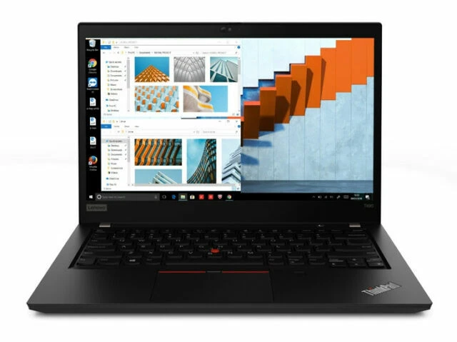 Lenovo ThinkPad T490 14 Zoll (35,6 cm) (256GB SSD, Intel Core i5 8. Gen, 8GB) Laptop (mit LTE) - Schwarz - 20N2004EGE