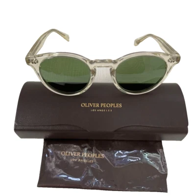 Gafas de sol Oliver Peoples OV5459SU 169209 Romare Sun Clear dorado verde lente USADAS Foto 1 de 4