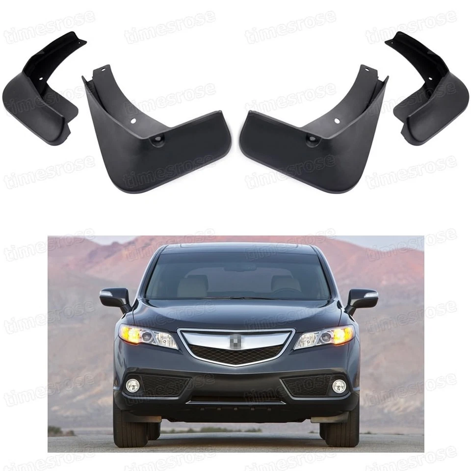 4 guardabarros guardabarros guardabarros guardabarros coche para Acura RDX 2013 14 15 16 2017 Foto 1 de 4