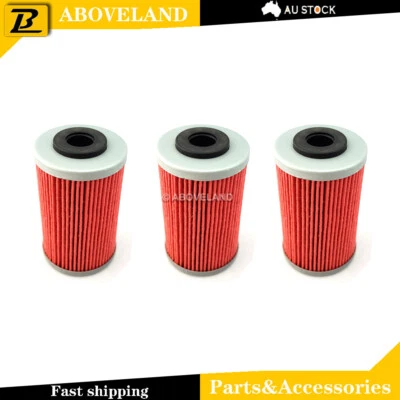 KIT PAQUETE 3 FILTRO ACEITE AJUSTE HUSABERG FE450 2004 2005 2006 2007 2008 stock local Foto 1 de 4