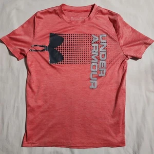 Youth Under Armour Size Medium Graphic Short Sleeve Performance Athletic T-Shirt - Picture 1 of 10