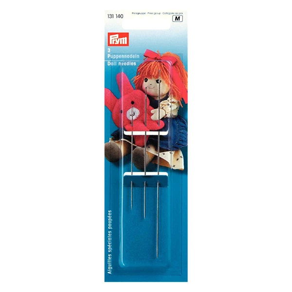 PRYM Puppennadeln 131140 3er Pack - zur Herstellung von Stofftieren und Teddybären - Bild 1 von 1