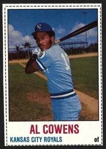 Hostess #67 1978 Al Cowens Kansas City Royals (líneas completas) como nuevo B - Imagen 1 de 2