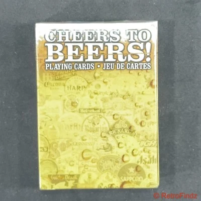 Cheers To Beers! Playing Cards - New/Sealed - Image 1 of 4