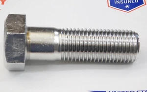 1-1/2"-6 Tamaño de rosca 5" de largo 316 Tornillo / Perno de cabeza hexagonal de acero inoxidable - FS - Imagen 1 de 6