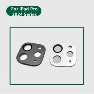 Matte Alloy Glass Camera Lens Bezel Protector for Apple iPad Pro 13" 11" 2024 - Picture 1 of 18