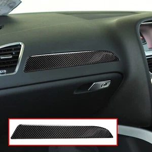 Fits for Audi A4 A5 B8 2009-2016 Carbon Fiber Interior Black Center Console - Picture 1 of 8