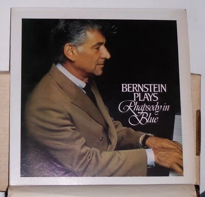 Leonard Bernstein – Bernstein Plays Rhapsody In Blue  - Vinyl LP Record Album - Image 1 of 2