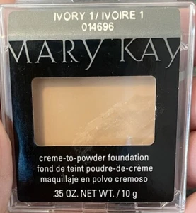 Base Mary Kay Crema a Polvo Marfil 1 Nueva 014696 DESCONTINUADA - Imagen 1 de 7