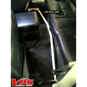 PARA INFINITI G35 (V35 SEDÁN) 2003-2007 ULTRA RACING INTERIOR BARRA DE PISO 2 PUNTOS - Imagen 1 de 4