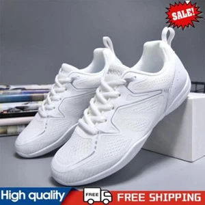 Weiße Cheerleader Schuhe Cheer Tanzschuhe atmungsaktiv für Wettkampftraining ~ - Bild 1 von 10