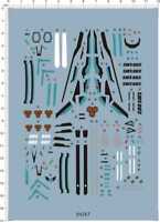 Detail Up 1/72 US Army Helicopter Number 62661 Star Badge Water Slide Decal