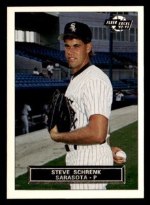 Steve Schrenk 1992 Fleer Excel  Card #155 Sarasota White Sox