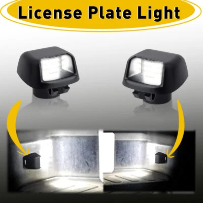 For 2007-2019 Nissan Frontier License Plate Light Rear Bumper Lamp Replacement - Image 1 of 4