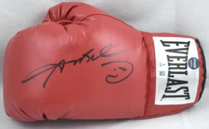 Sugar Ray Leonard Autographed Red Everlast Boxing Glove *Left - Beckett W Holo - Picture 1 of 12
