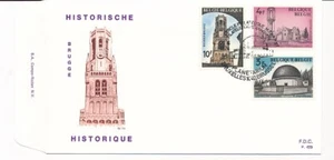 D73184 Belgium FDC P.423 History Buildings Bruxelles Brussel - Picture 1 of 1