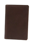 Graphic Image 5" Refillable Notebook Leather Cover Spiral 134 Pages Brown