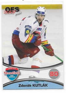 2006-07 CZECH OFS #9 Zdenek Kutlak HK Mountfield, Boston Bruins