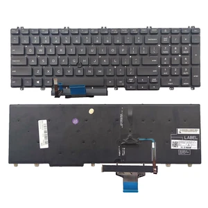 Original Dell Latitude 5510 hintergrundbeleuchtete Laptop-Tastatur MMH7V 0 MMH7V - Bild 1 von 3
