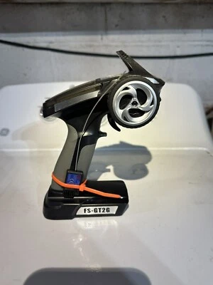 Flysky FS-GT2E 2.4G 2CH Radio Controller Transmitter & Receiver Boat Car #1649 - Image 1 of 2
