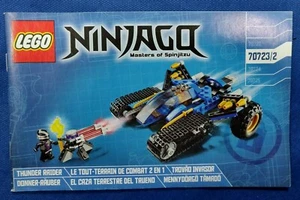 ninjago lego 70723/2 masters of spinjitzu Instructions Booklet Manual only - Picture 1 of 5