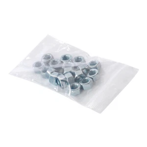 100 bis 500 6x8 durchsichtige Druckverschlussbeutel oben wiederverschließbar Poly 6 Mil Beutel 6 Mil - Bild 1 von 3
