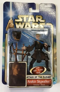 NEW Star Wars AOTC Anakin Skywalker Tatooine Attack w/ Jedi Kick #43 Hasbro 2002 - Picture 1 of 6