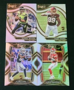 2020 Select Football Club and Field Level SILVER PRIZMS 201-400 You Pick