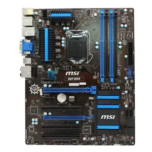 Placa madre PARA MSI Z87-G43 LGA 1150 zócalo H3 chipset Intel Z87 memoria DDR3 ATX - Imagen 1 de 4