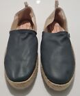 Gaimo Espadrilles Contrast Slip-on Shoes Grey uk 10 eu 43 Handmade In Spain 
