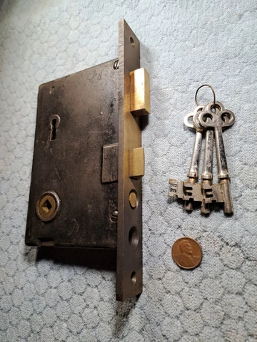 Chantrell Mortise Lock NOS Cover