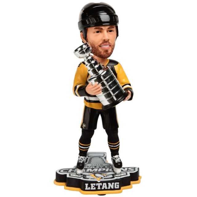 Crosby/Malkin/Letang bobbleheads-Pens giveaways this year