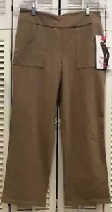 Pantalones recortados con bolsillos para mujer con control A230455 2X blancos - Imagen 1 de 4